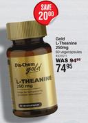 Dis-Chem Gold L-Theanine 250mg 60 Vegecapsules