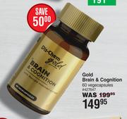 Dis-Chem Gold Brain & Cognition 60 Vegecapsules