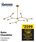 Bright Star Retro Chandelier