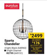 Eurolux Sparta Chandelier