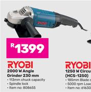 Ryobi 2000W Angle Grinder 230mm