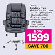 Salvo High Back Chair 