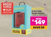 Nexon 2 Way High Surge Adaptor