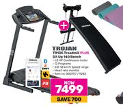 Trojan TR105 Treadmill Plus Sit Up 140 Bench