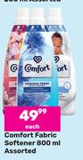 Comfort Fabric Softener Assorted-800ml Each