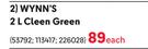 Wynn's Clean Green-2Ltr Each