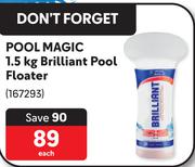 Pool Magic Brilliant Pool Floater-1.5kg Each