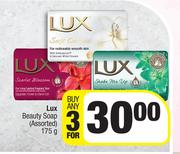 Lux Beauty Soap Assorted-For Any 3 x 175g