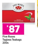 Five Roses Tagless Teabags-200s