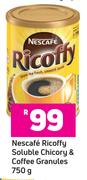 Nescafe Ricoffy Soluble Chicory & Coffee Granules-750g