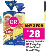 Albany Superior Or Everyday White Sliced Bread-For 2 x 700g