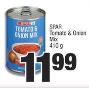 Spar Tomato & Onion Mix-410g