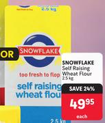 Snowflake Self Raising Wheat Flour-2.5Kg Each