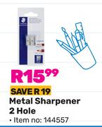 Staedtler Metal Sharpener 2 Hole