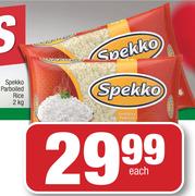 Spekko Parboiled Rice-2Kg Each