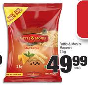 Fatti's & Moni's Macaroni-2Kg