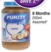 Purity 8 Months Assorted- For 3 x 200ml