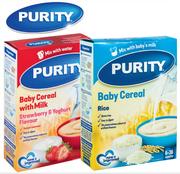 Purity Baby Cereal Mix With Baby's Milk (Stages 1-3)- 200g