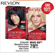 Revlon Colorsilk Beautiful Color Permanent Hair Color Assorted Colours-Each