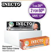 Inecto Permanent Hair Colour Creme Assorted Colours-For 2