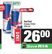 Red Bull Energy Drink-For 2 x 250ml
