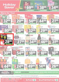 SPAR & SUPERSPAR Western Cape : Christmas Super Savings (24 November - 07 December 2025), page 12