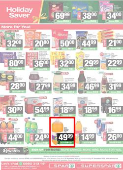 SPAR & SUPERSPAR Western Cape : Christmas Super Savings (24 November - 07 December 2025), page 12