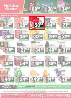 SPAR & SUPERSPAR Western Cape : Christmas Super Savings (24 November - 07 December 2025), page 12