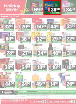 SPAR & SUPERSPAR Western Cape : Christmas Super Savings (24 November - 07 December 2025), page 12