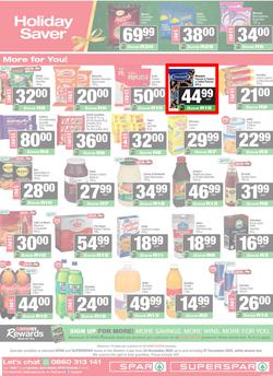 SPAR & SUPERSPAR Western Cape : Christmas Super Savings (24 November - 07 December 2025), page 12