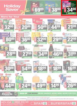 SPAR & SUPERSPAR Western Cape : Christmas Super Savings (24 November - 07 December 2025), page 12