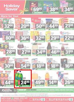 SPAR & SUPERSPAR Western Cape : Christmas Super Savings (24 November - 07 December 2025), page 12