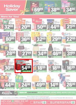 SPAR & SUPERSPAR Western Cape : Christmas Super Savings (24 November - 07 December 2025), page 12