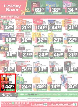 SPAR & SUPERSPAR Western Cape : Christmas Super Savings (24 November - 07 December 2025), page 12