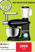Milex Stand Mixer MSM002-Each
