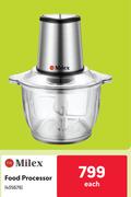 Milex Food Processor-Each