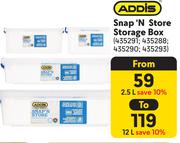 Addis Snap 'N Store Storage Box