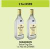 Seagrams Extra Dry Gin-For 2 x 750ml