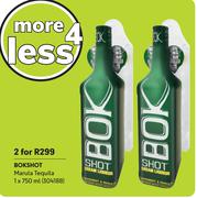 Bokshot Marula Tequila-For 2 x 750ml