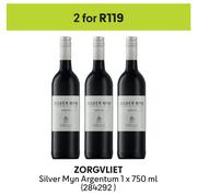 Zorgvliet Silver Myn Argentum-For 2 x 750ml