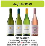 Fat Bastard Chardonnay Sauvignon Blanc, Chenin Blanc Or Rose-For Any 6 x 750ml