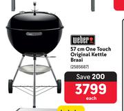 Weber 57cm One Touch Original Kettle Braai