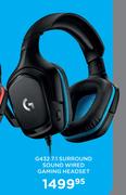 Logitech G43271 Surround Sound Wired Gaming Headset