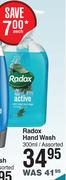 Radox Hand Wash Assorted-300ml