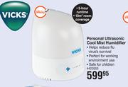 Vicks Personal Ultrasonic Cool Mist Humidifier