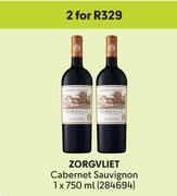 Zorgvliet Cabernet Sauvignon-For 2 x 750ml