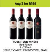 Robertson Winery Red Range-For Any 3 x 750ml