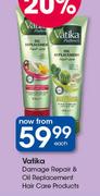 Vatika Damage Repair & Oil Replacement Hair Care Products-Each
