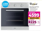 Whirlpool 60 cm Eye Level Oven