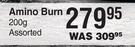 NPL Amino Burn Assorted-200g 